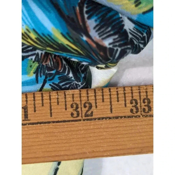 Rima Men's 3XL Hawaiian Shirt Blue Tropical Pocket Resort Wear Beach Cruise BBQ - Picture 7 of 8